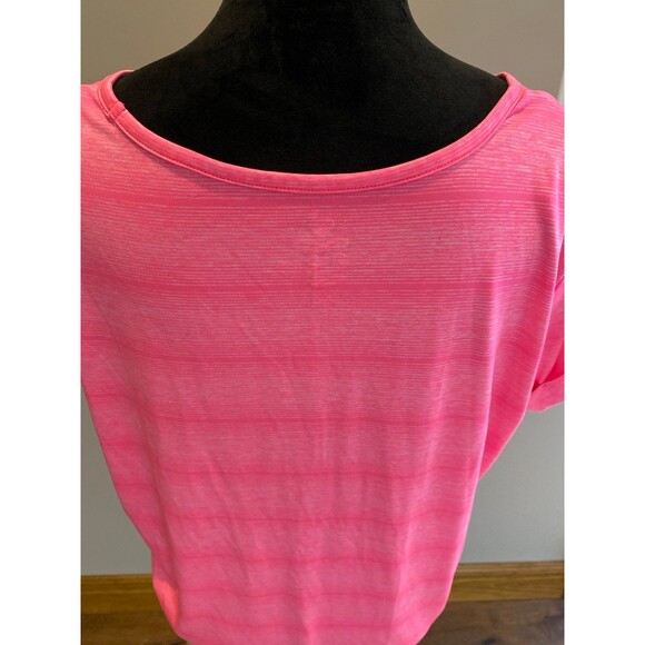 Made for Life Top Size PXL Activewear Pink Shortsleeved Blouse Work out - Picture 7 of 10